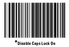 Disable Caps Lock On